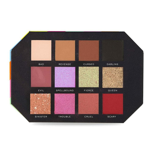 Palette d'ombres à paupières Mad Beauty Disney Villains (12 x 2,5 g)