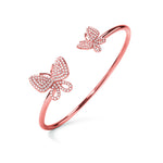 Bracelet Folli Follie Papillons Argent 925 (Ø 55 mm)