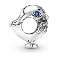 Perle de verre Femme Pandora 790769C01 Argenté Bleu