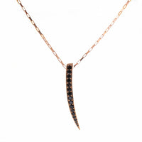 Collier Femme Sif Jakobs P1012-BK-RG (25 cm)