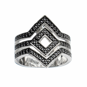 Bague Femme Sif Jakobs R11059-BK-56 (Taille 16)