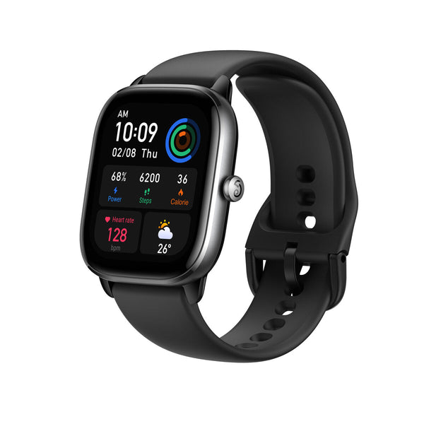 Montre intelligente Amazfit GTS 4 mini Midnight black Noir 1,65"