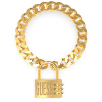 Bracelet Femme Guess UBB20061-S Doré Acier inoxydable 15 cm