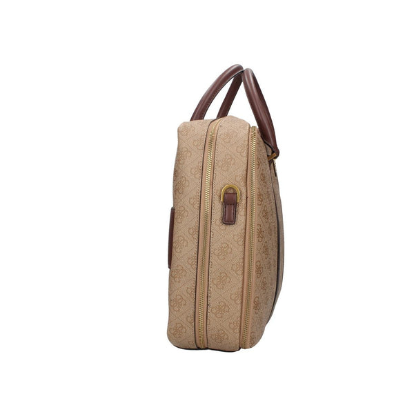 Sac Homme Guess Vezzola Beige Marron