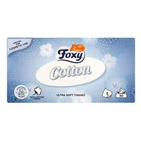 Mouchoirs en Papier Facial Cotton Foxy (90 Unités)