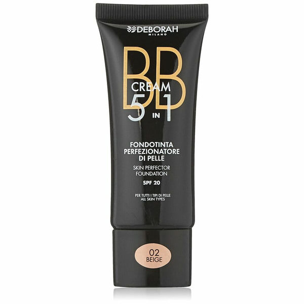 Base de Maquillage Crémeuse BB Cream Deborah 5 en 1 02-beige