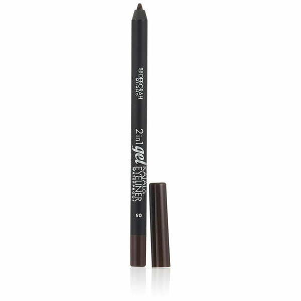 Crayon pour les yeux Kajal & Eyeliner Deborah Nº05 Brown