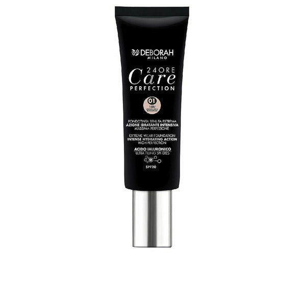 Base de Maquillage Crémeuse Deborah 24Ore Care Perfection Nº 01 (30 ml)