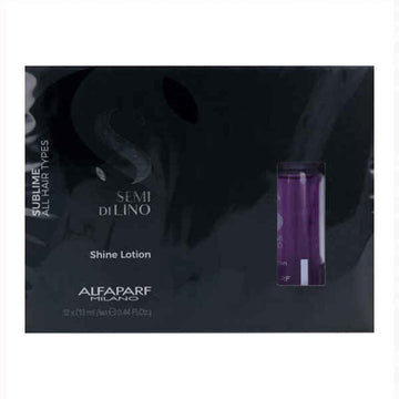 Traitement Protecteur Capillaire Semi di Lino Sublime Shine Lotion Alfaparf Milano (12 x 13 ml)