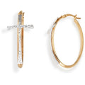 Boucles d´oreilles Femme Amen CERCHIO CROCE