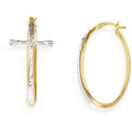 Boucles d´oreilles Femme Amen CERCHIO CROCE