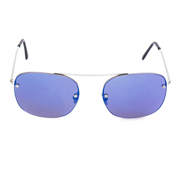 Lunettes de soleil Unisexe LGR MAASAI-SILVER-00 Bleu Argenté (ø 54 mm)