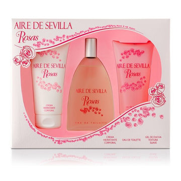 Set de Parfum Femme Agua Rosas Aire Sevilla (3 pcs) (3 pcs)