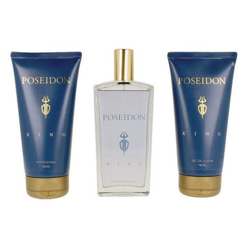 Set de Parfum Homme The King Poseidon EDT (3 pcs) (3 pcs)