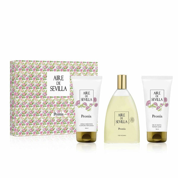 Set de Parfum Femme Aire Sevilla Aire de Sevilla Peonía (3 pcs)