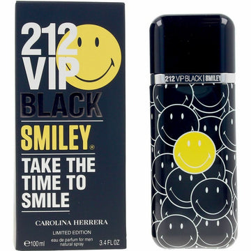 Parfum Homme Carolina Herrera 212 VIP Black Smiley EDP (100 ml)