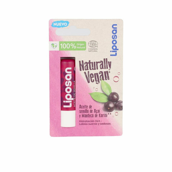 Baume à lèvres hydratant Liposan Naturally Végane Açai (4,8 g)