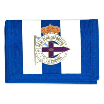 Portefeuille R. C. Deportivo de La Coruña Bleu Blanc