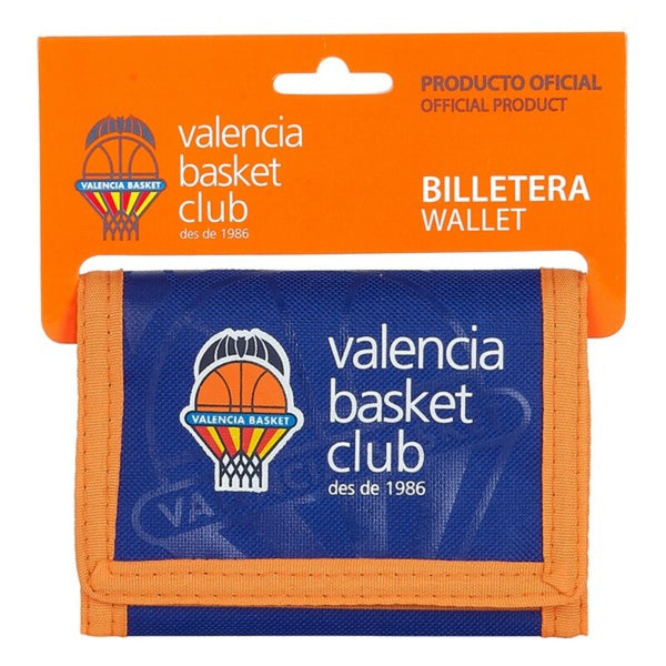 Portefeuille Valencia Basket Bleu Orange