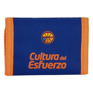 Portefeuille Valencia Basket Bleu Orange