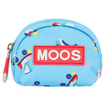 Porte-monnaie Moos Rollers Bleu clair Multicouleur (9.5 x 2.5 x 7 cm)