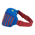 Sac banane F.C. Barcelona Bordeaux Blue marine (23 x 12 x 9 cm)