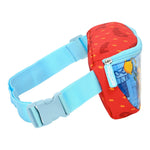 Sac banane SuperThings Kazoom Kids Rouge Bleu clair (23 x 14 x 9 cm)