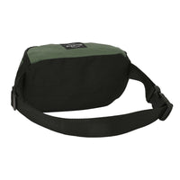 Sac banane BlackFit8 Gradient Noir Vert militaire (23 x 14 x 9 cm)