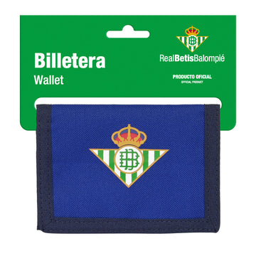 Portefeuille Real Betis Balompié Bleu (12.5 x 9.5 x 1 cm)