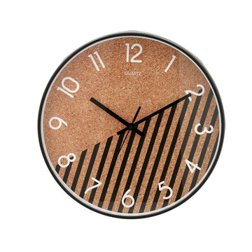 Horloge Murale Quid Liège Plastique (30 cm)