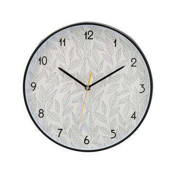 Horloge Murale Quid Fleurs Plastique (30 cm)