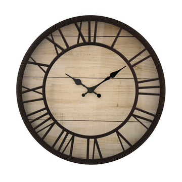 Horloge Murale Quid Noir Plastique (40 cm)