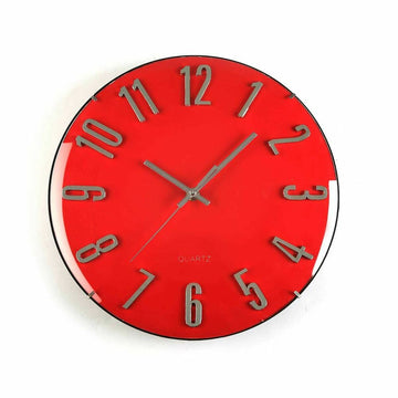 Horloge Murale Versa Verre (30 x 30 x 5,5 cm)