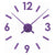 Horloge Murale polypropylène Violet