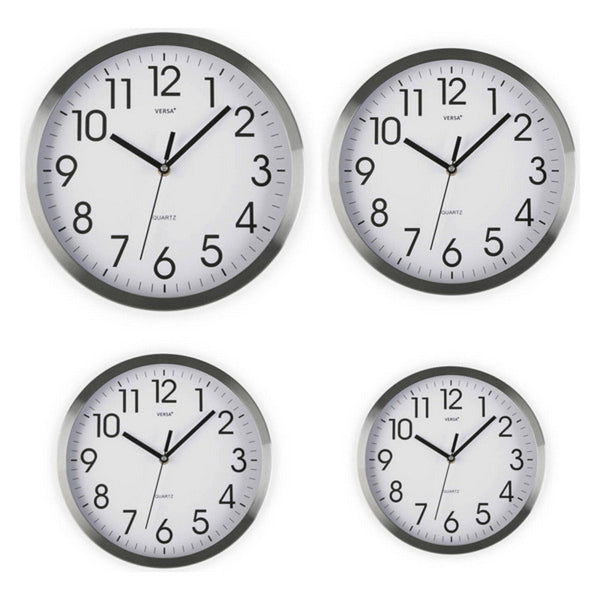 Horloge Murale Aluminium (4,1 x 25 x 25 cm)