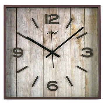 Horloge Murale Plastique (4,1 x 28 x 28 cm)