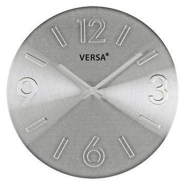 Horloge Murale Aluminium (4 x 35,5 x 35,5 cm)