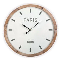 Horloge Murale Versa Bois MDF (4,5 x 60 x 60 cm)