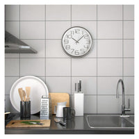 Horloge Murale Versa Plastique (4,5 x 30 x 30 cm)