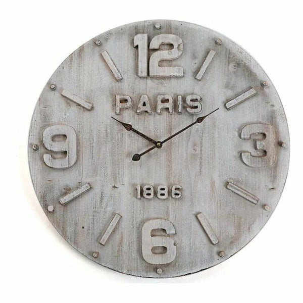 Horloge Murale Versa Bois MDF/Métal (4,5 x 60 x 60 cm)