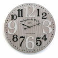 Horloge Murale Versa Bois MDF (4,5 x 60 x 60 cm)