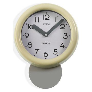 Horloge Murale Versa Plastique (5 x 26,5 x 19,5 cm)