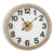 Horloge Murale Versa Métal Bois MDF/Métal (4,5 x 70 x 70 cm)