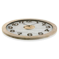 Horloge Murale Versa Métal Bois MDF/Métal (4,5 x 70 x 70 cm)