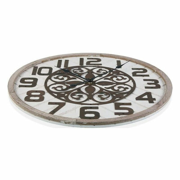 Horloge Murale Versa Bois MDF/Métal (4,5 x 60 x 60 cm)