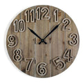 Horloge Murale Versa Clement Bois MDF (60 x 6 x 60 cm)