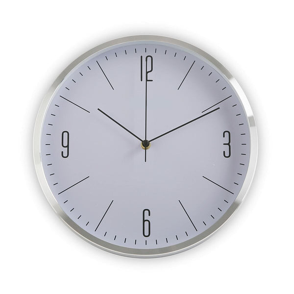 Horloge Murale Versa Aluminium (4,3 x 30 x 30 cm)