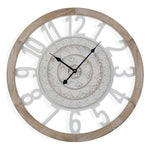 Horloge Murale Versa 21110250 MDF Bois MDF/Verre (5 x 55 x 55 cm)