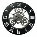 Horloge Murale Bois MDF/Métal (4,5 x 63 x 63 cm)