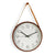 Horloge Murale Versa Cuir Synthétique Bois (4,5 x 53 x 31,7 cm)